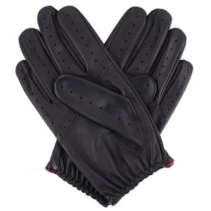 Unisex Warm Lambskin Genuine Leather <b>Driving</b> <b>Gloves</b> with Custom Logo for Sports Outdoor Casual Use - Product Image 2