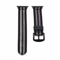 Bracelet personnalisé pour Apple Watch, en Nylon tissé, pour apple Watch 5 4 3 44mm 40mm iwatch 42mm 38mm