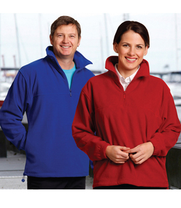 Demi Zip Polaire Pull de Trimestre-Zip Shirts pour Hommes Hommes Polaire Demi Fermeture Éclair Sweat-shirt - Product Image 6