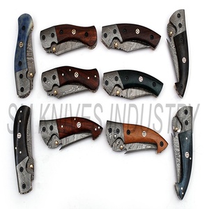 Lote de mezcla de 10 personalizado hecho a mano Damasco plegable bolsillo cuchillos (smk1216) - Product Image 4