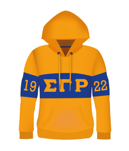 เสื้อฮู้ด Sigma Gamma Rho แบบทางการฤดูใบไม้ร่วงระบายอากาศมีปกเสื้อฮู้ด - Product Image 1