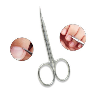 Tijeras profesionales para cutículas para extensiones de cabello Herramienta de uso cuidadoso - Product Image 4