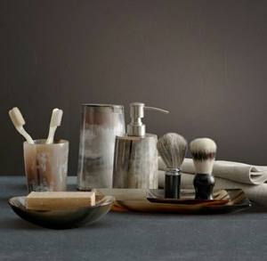 Classical Design Bathroom Accessories Liquid Soap Dispenser, Soap Tray, <b>Toothbrush</b> Holder Wholesale - Product Image 4