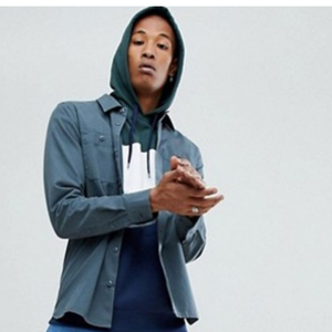 Sweats à capuche pour hommes 100% coton personnalisés Sweat-shirt à la mode Letterman avec impression bouffante Taille XS pour la saison d'automne - Product Image 5