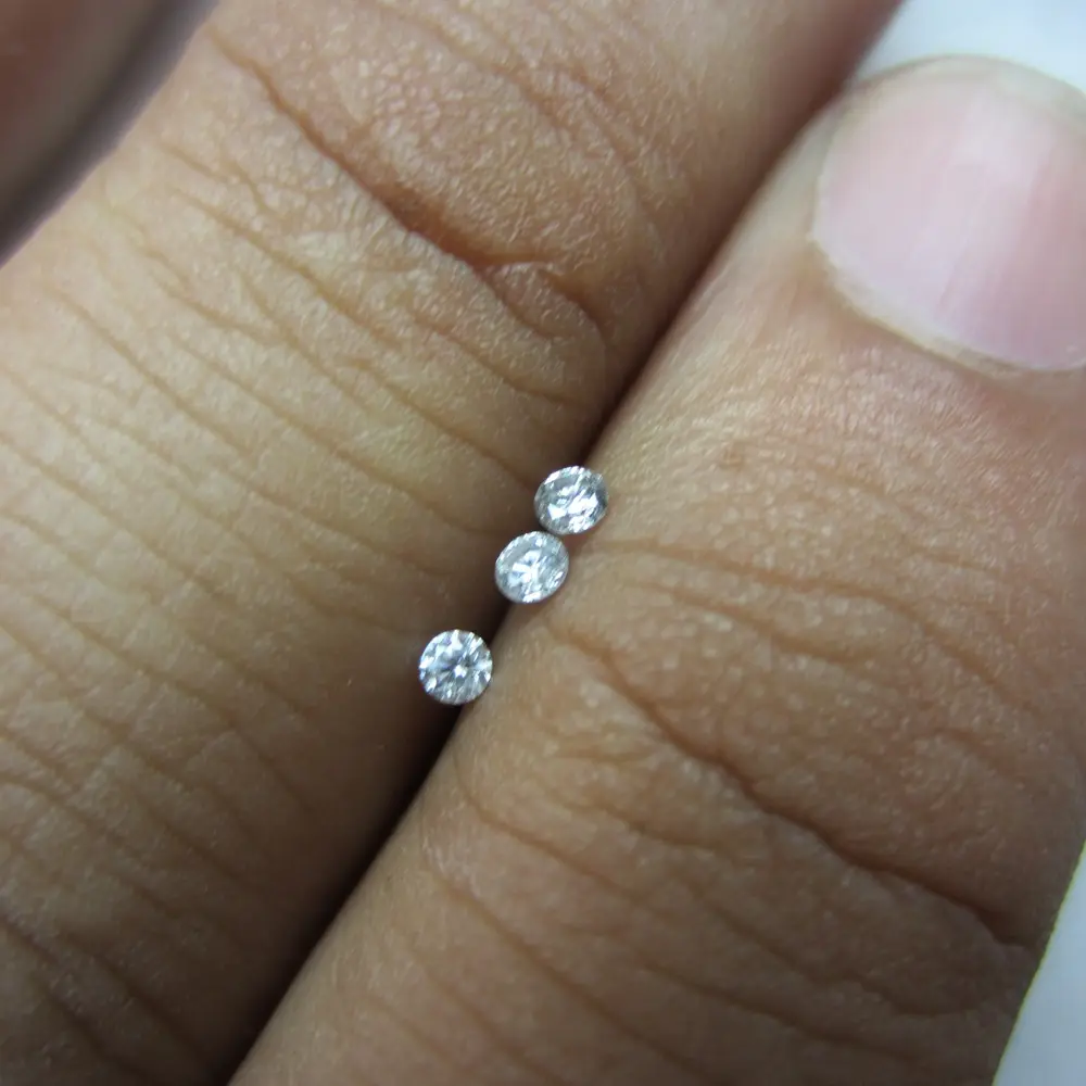 Diamants naturels en vrac, prix abordable, 100% naturels, avec une pureté de D-E-F couleur, VVS/SI