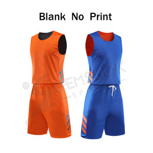 Ensemble d'uniformes de basket-ball réversible personnalisé, rapide et sublimation pour hommes, impression sur mesure - Product Image 4