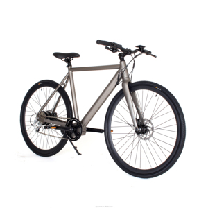 Vélo électrique personnalisé en gros d'usine Vélo de ville style <span class=keywords><strong>vanmoof</strong></span> 700C Vélo hybride électrique pour adultes Vélo électrique à pédales léger - Product Image 3