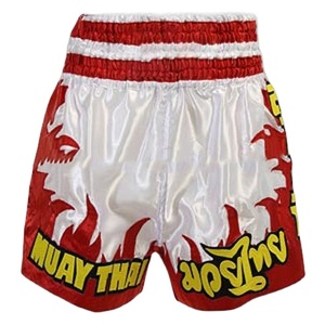 Pantalones Cortos de Muay Thai, Boxeo y MMA POWER PUNCH, Satén, Unisex - Product Image 1