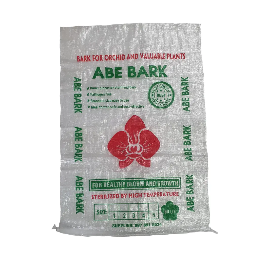 Vietnam meilleure qualité transparent pp tissé sac pour l'emballage de sucre farine pâte produits agricoles emballage en plastique tissé sac