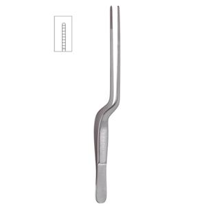 Lucae 5,5 ''(14cm) Fórceps de vendaje manual con mandíbula dentada Instrumentos quirúrgicos de acero inoxidable Certificación CE Clase I - Product Image 1