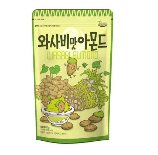 Корейский закуски, FOOD-GILIM васаби миндаля