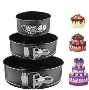 Non-Stick Quick-Release Round Springform <strong>Cake</strong> <strong>Tin</strong> with Loose Base - Product Image 1