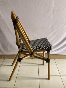 Chaise de bistrot en rotin de bambou naturel, chaise d'extérieur pour jardin, Offre Spéciale w, Patio - Product Image 2