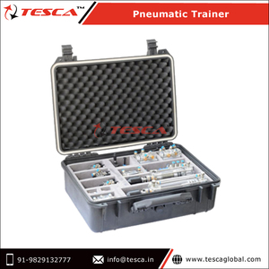 Kit de entrenamiento neumático básico, equipo educativo vocacional transparente con perfil inclinado - Product Image 2