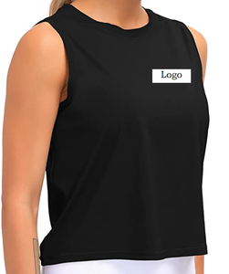 T-Shirt court de Yoga sans manches pour femmes, top de course, décontracté, offre spéciale, collection - Product Image 3