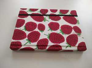 Design de Fruit fait à la main, Usage personnel, carnet indien fait à la main, couverture en tissu de coton, beau carnet - Product Image 4