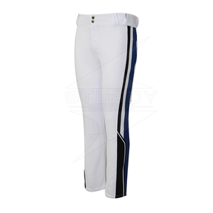 Pantalons de baseball et de softball personnalisés de haute qualité avec poches, poids moyen, 100% polyester, anti-UV, respirant, unisexe, adulte, vente en gros - Product Image 4