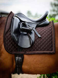 Juego de sillín de caballo de fieltro acolchado personalizable elegante al por mayor con forro de polialgodón para montar a caballo - Product Image 2