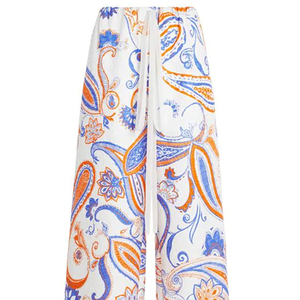 Pantalones de Mujer de Algodón Transpirable de Diseño Novedoso 2026, Pantalón Tipo Palazzo de Pierna Ancha con Cintura Elástica Personalizada, de Secado Rápido y Frente Plano - Product Image 4