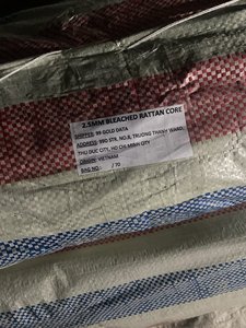 Núcleo de ratán natural/redondo de 5mm/3mm, material de núcleo de ratán pulido para muebles y cesta de Vietnam - Product Image 6