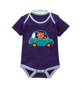 <b>Baby</b> Organic Cotton Rompers Eco-friendly Breathable Unisex Snap <b>Button</b> Spring New Design Hot Sale Promotional Infant Rompers - Product Image 4