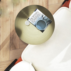 Gold <b>Metal</b> Iron End <b>Table</b> Sofa <b>Table</b> Usage Living Room Restaurant Hotel <b>Small</b> <b>Table</b> Modern Luxury High Quality Unique Made India - Product Image 6