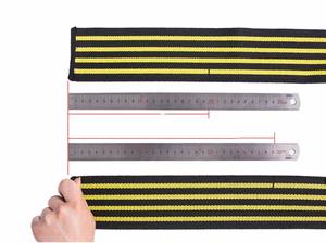 Genouillères élastiques de gymnastique, sangles de Bandage pour la musculation, sangles antidérapantes pour tous les Sports - Product Image 5