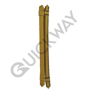 เจ้าหน้าที่พิธีสายรัดคางสีทองและสีดํา จํานวนมากที่กําหนดเอง ขายโดยอุตสาหกรรมอย่างรวดเร็ว - Product Image 2