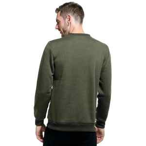 เสื้อกันหนาวผู้ชายผ้าโพลีเอสเตอร์/ ผ้าฝ้ายไซส์ใหญ่พิเศษคอลูกเรือผ้าโพลีเอสเตอร์น้ำหนักเบาออกแบบได้ตามต้องการสำหรับฤดูหนาว - Product Image 6