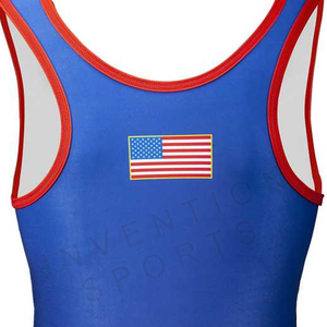 เสื้อกล้ามมวยปล้ำแบบสั่งทำ,เสื้อกีฬาสำหรับผู้ชาย - Product Image 4