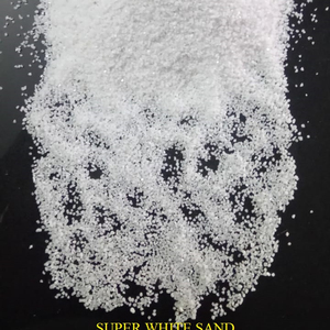 Arena de sílice de cuarzo blanco fino de alta pureza Micron Arena natural para uso industrial Polvo incluido - Product Image 1
