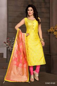 Traje Salwar de Diseño Atractivo / Ropa Tradicional India - Product Image 5