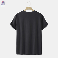 T-shirts à manches courtes pour hommes 100 % coton, unis, personnalisables, respirants, séchage rapide, écologiques, anti-plis, col rond, entièrement personnalisables