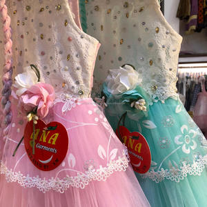 Nylon In Frock Với Hairband Tốt Nhất Pakistan Thiết Kế Với Chất Lượng Tốt Đẹp Bé Gái Fancy Thiết Kế Đảng Wear Dresses - Product Image 6