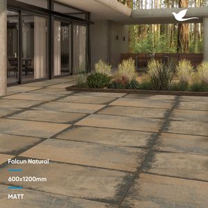 Usine En Gros Marbre Design 600x1200 Rustique Brun Émaillé Mat Carrelage De Porcelaine Style Traditionnel Classique pour Sol Nouvelle Arrivée - Product Image 2