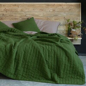 100% Pure Indian Cotton Quilted Comforter Wedding <b>Bedding</b> Set King <b>Quilt</b> with Polyester Filling for Hotels - Product Image 6