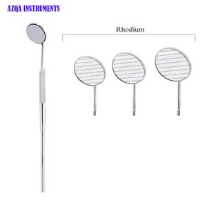 Miroir d'examen dentaire manuel en acier inoxydable avec poignée et outil de préhension pour l'utilisation buccale - Product Image 2