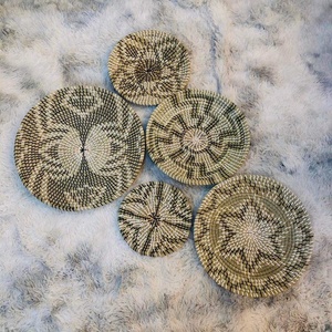 ECO-FRIENDLY HOME DECORATION GRASS MAT / CIRCLE SADGE / WATER HYACINTH MAT - Product Image 2