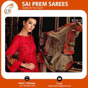 ชุดเดรสผ้าฝ้ายแท้สไตล์ปากีสถานพร้อมผ้าปักลายดิจิทัลพิมพ์พิมพ์ลายสำหรับผู้ใหญ่ขายส่ง - Product Image 4