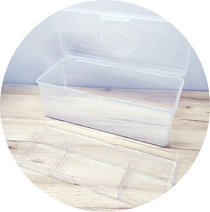 Trend 2022 DIY Accessories Rectangular Transparent <b>Plastic</b> Tool Container - Product Image 2