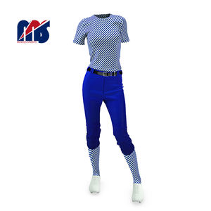 Uniformes de baseball et de softball pour femmes personnalisés de haute qualité maillot à boutons complets avec impression par transfert de chaleur par sublimation abordable - Product Image 4