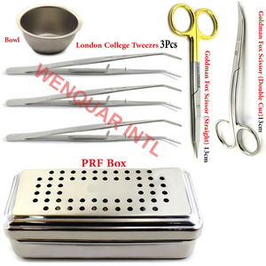 Kit de PRF Dental, Instrumentos para Implantes de Fibrina, Cirugía Oral y Pinzas de Algodón, Tijeras - Product Image 2