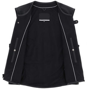 Gilet en cuir de moto sur mesure pour femmes, cuir de vache véritable, streetwear, broderie pour motocycliste, pilote, ensembles de course automobile - Product Image 3