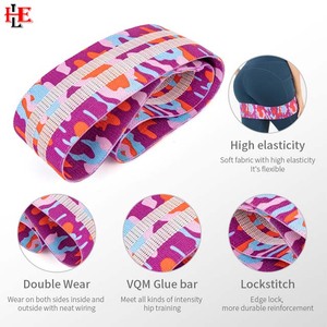 2025 Tùy Chỉnh Vải Đàn Hồi Resistance Bands Thiết Lập Của 3 Hip Vòng Tròn Phòng Tập Thể Dục Tập Thể Dục Chiến lợi phẩm Ban Nhạc Cho Chân Và Mông Với Biểu Tượng Tùy Chỉnh - Product Image 5