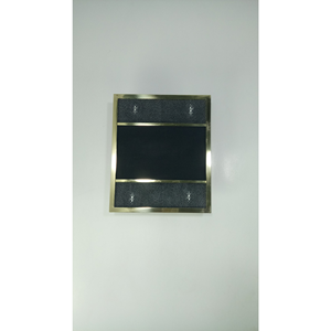 Alfombrilla de Ratón DAPHOCO Modelo 135, Origen Vietnam, Acabado en Latón Antiguo, 0.635x0.432x0.01, Estilo Lujoso para Computadora, Diseño Shagreen - Product Image 5