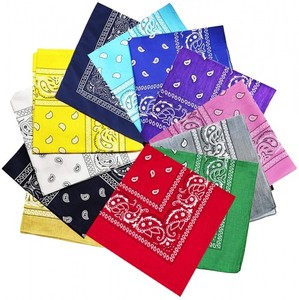 Pañuelo Cuadrado Personalizado con Logotipo, de Algodón, Transpirable, Estilo Casual para Mujer, Ideal para Cabeza, Cuello y Cabello - Product Image 4