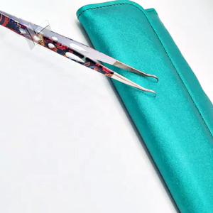 Pinzas para Extensión de Pestañas de Acero Inoxidable Sostenible de Calidad Ultra Alta, Versátiles, con Logotipo Personalizado Internacional, Puntiagudas - Product Image 6