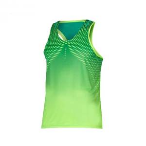 Débardeur d'entraînement à séchage rapide 100% coton de style gothique pour hommes avec bouton de décoration en dentelle à bon prix - Product Image 1