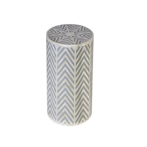 Luxury Handmade Bone Inlay Furniture Side <b>Table</b> Coffee <b>Table</b> Wooden Accent End <b>Table</b> Decorative Living Room Bedroom Hotel Home - Product Image 2