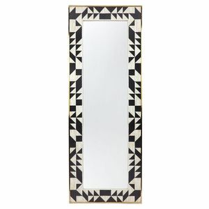Home Wall Decoration <b>Hanging</b> Wall <b>Mirror</b> Precious Design Rectangular Hand Engraved Decorative Wall <b>Mirror</b> Frame - Product Image 1